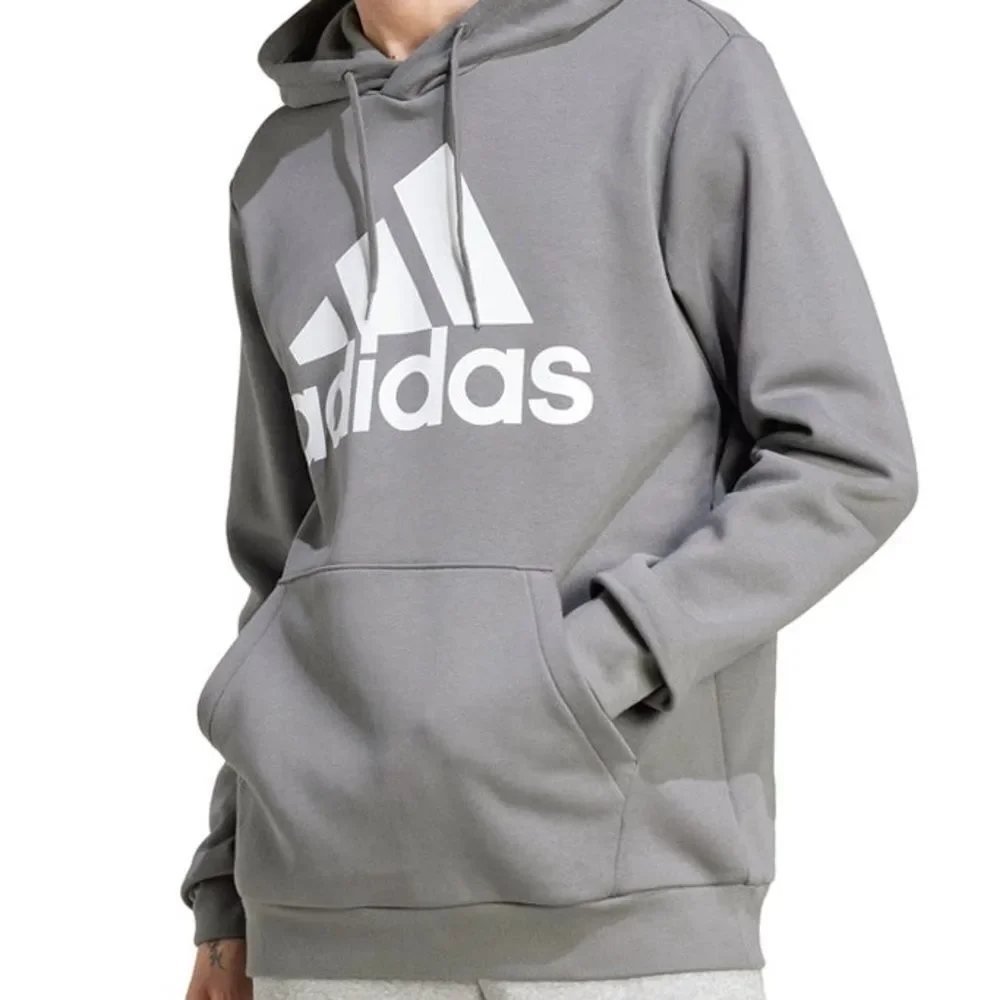 Adidas Golf Men's Gray Hoodie with Logo Size L
